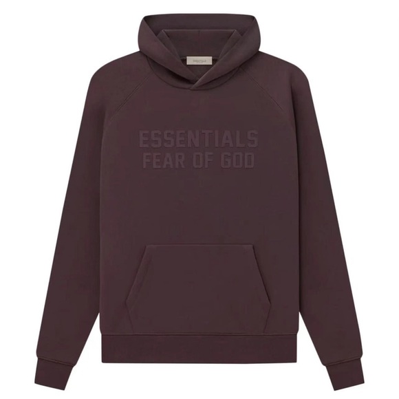Fear of God Other - Essentials FEAR OF GOD Hoodie BRAND NEW XL AUTHENTIC (Plum color)